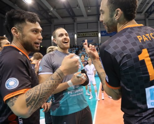 Es war eine der spannendsten Partien der vergangenen Saison: In Düren trennten sich die SWD powervolleys und die BR Volleys 2:3. Folgt jetzt der nächste Klassiker? Foto: powervolleys